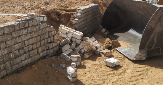 إزالة 61 حالة تعدٍ على الأراضى الزراعية وأملاك الدولة فى بنى سويف