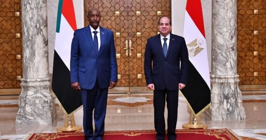 الرئيس السيسى يشدد على استمرار مصر فى تقديم الدعم الكامل لتحقيق الاستقرار بالسودان