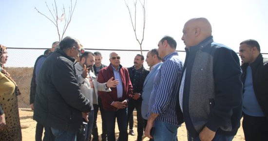 محافظ الجيزة: مسطحات خضراء بالطرق المؤدية للمتحف الكبير