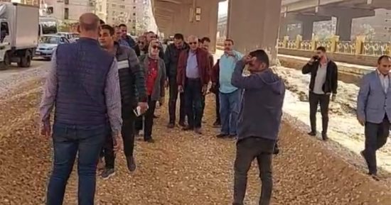 محافظ الجيزة يتفقد أعمال تطوير طريق البر الشرقى بمحور المريوطية.. فيديو
