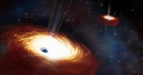 أثقل زوج من الثقوب السوداء على الإطلاق يزن 28 مليار مرة أكثر من وزن الشمس