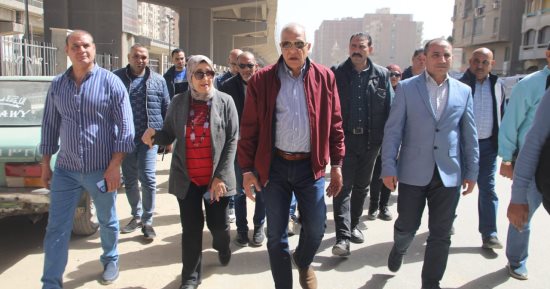 محافظ الجيزة: دعم موقف سرفيس المريوطية فيصل بخطوط للأقاليم والمحافظات