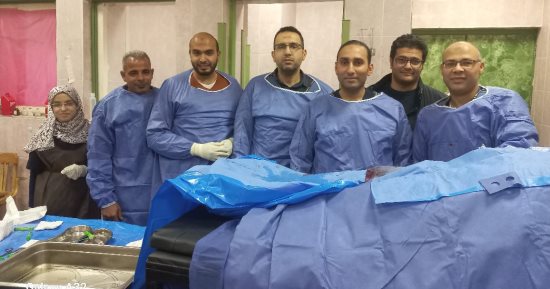 إنقاذ حياة مريضة تعانى من نزيف حاد بالكلية في مستشفى سوهاج الجامعى  