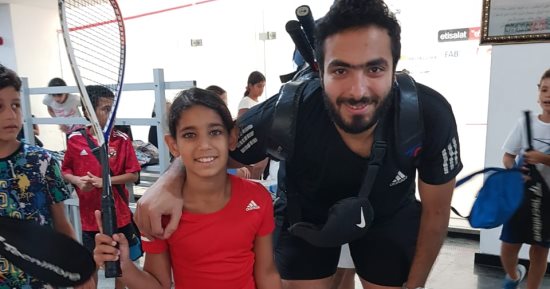 لارا سامح تحصد المركز الرابع فى بطولة براعم الاسكواش.. صور