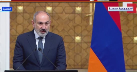 رئيس وزراء أرمينيا: مصر من أهم شركائنا ..ونشكرها على معاملة الأرمن