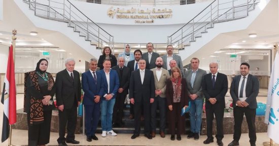 جامعة بنها الأهلية تستقبل وفدا من الجامعات المجرية لبحث سبل التعاون