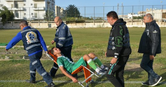 الجهاز الطبى بالمصرى ينجح فى إنقاذ أحد ناشئى الفريق بعد بلع لسانه