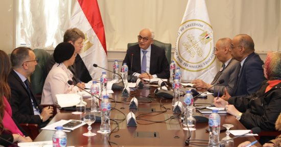 وزير التعليم لوفد البنك الدولى: القيادة السياسية تولى اهتماما كبيرا بملف التعليم