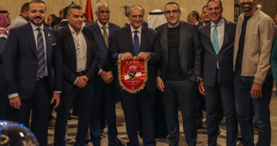 بعثة الأهلى تلبى دعوة السفير المصري في السعودية 