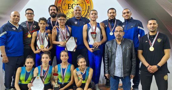 الزمالك يقتنص المركزين الأول والثانى فى بطولة الجمهورية لجمباز الترامبولين