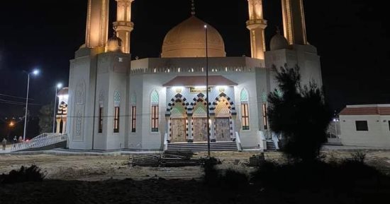 مسجد الوسيم بشمال سيناء تحفة معمارية ومعلم جديد يضاف للشيخ زويد.. تعرف عليه 
