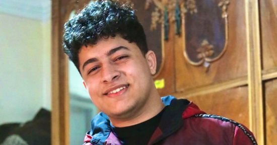 الممثل الشاب أحمد إبراهيم يلعب دور تيمور فى مسلسل صدفة 