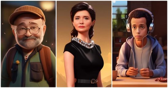 شاب ثلاثيني يبدع فى تصميم شخصيات مسلسل حالة خاصة بأسلوب مبهر  