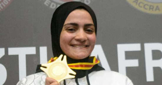 منة شعبان: سعيدة برفع علم مصر فى افتتاح دورة الألعاب الأفريقية