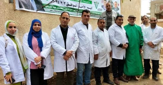 قافلة بيطرية مجانية بقرية أبو عمران بالشرقية ضمن مبادرة تنمية الريف المصرى