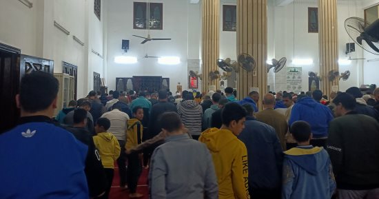 صلاة التراويح بث مباشر من مسجد الرحمة فى المنوفية.. فيديو