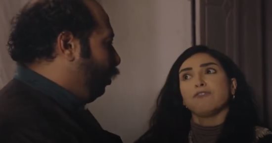 مسلسل سر إلهي الحلقة الأولى.. خناقة روجينا مع محمد ثروت بسبب 500 جنيه