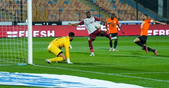 موديست يتقدم للأهلي أمام البنك الأهلي في الدوري