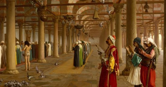 لوحات عن رمضان.. شاهد "الصلاة فى المسجد" للفرنسى جان ليوم جيروم