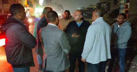 نائب محافظ الجيزة يوجه بسرعة الانتهاء من أعمال مشروع محور ناهيا بولاق