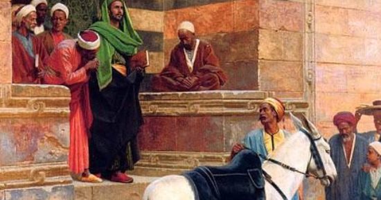 المستشرقون ورمضان.. شاهد لوحة خروج المصلين من المسجد بشارع المعز