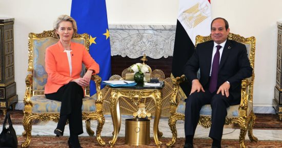 الرئيس السيسى: مصر ترفض التهجير القسرى للفلسطينيين إلى أراضيها ولن تسمح به