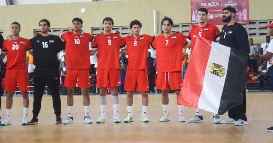 فوز فراعنة اليد على نيجيريا فى دورة الألعاب الأفريقية 