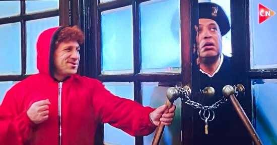مسلسل الكبير أوى 8 الحلقة 8.. معاناة جونى مع حزلقوم والعصابة فى سرقة البنك