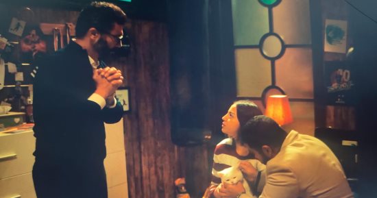 مسلسل إمبراطورية ميم الحلقة 8.. خالد النبوي يستدعى الطبيب من أجل قطة ابنته