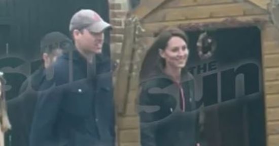 الأميرة كيت ميدلتون تتسوق بصحبة زوجها ويليام في شوارع بريطانيا .. فيديو