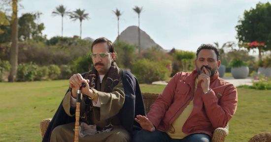 أحمد أمين ضيف الحلقة التاسعة من مسلسل بابا جه.. صور
