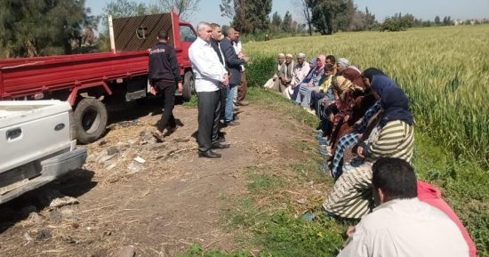 ندوة إرشادية للمزارعين لمناقشة استعدادات زراعة المحاصيل الصيفية ببيلا ودسوق