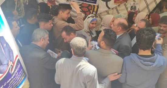 زيادة الإقبال من محامين شمال الجيزة لاختيار النقيب وأعضاء المجلس.. صور