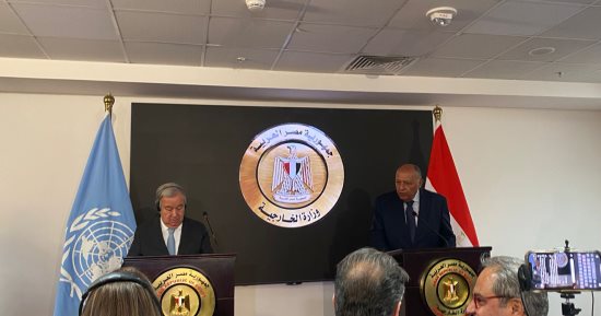 جوتيريش: الأونروا مستمرة فى دعم أبناء الشعب الفلسطينى