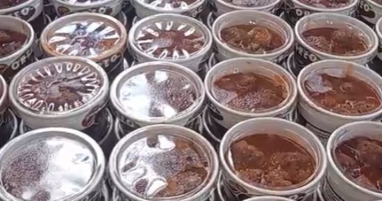 وجبات الخير.. كفتة داوود فى مائدة رمضانية بكفر الشيخ لإعداد 1200 وجبة.. فيديو