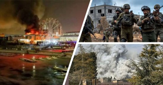 العالم هذا الصباح.. استهداف سيارة تقل 5 جنود إسرائيليين شمال الضفة الغربية.. جيش الاحتلال الإسرائيلى يعلن قصف بعلبك فى لبنان.. منظم الحفل الموسيقى بموسكو يؤكد الإعداد المسبق للهجوم الإرهابى