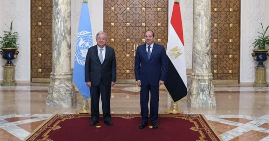 الرئيس السيسى محذرا من قطع بعض الدول دعمها لـ"الأونروا": عقاب جماعى للفلسطينيين الأبرياء
