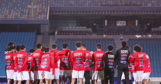 المنتخب يواصل تدريباته استعدادا لمواجهة كرواتيا فى نهائى كأس عاصمة مصر.. صور