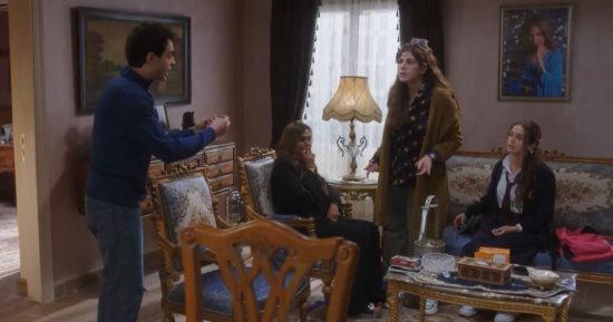مسلسل صدفة الحلقة 16.. ريهام حجاج تختبيء عند جارتها