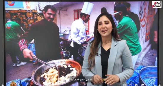 أجمل صور فى فطار المطرية.. الكل فرحان وريحة رمضان فى مصر حاجة تانية.."فيديو"