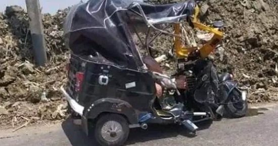 مصرع شاب فى العقد الثالث إثر انقلاب توك توك بمنطقة الدقانوة بالدقهلية