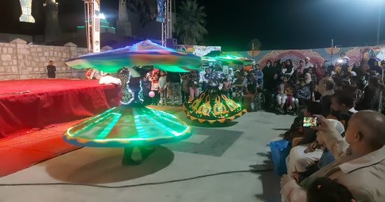 فلكلور وموال شعبى ومسرح عرائس فى ليالى رمضان الثقافية بالأقصر.. صور