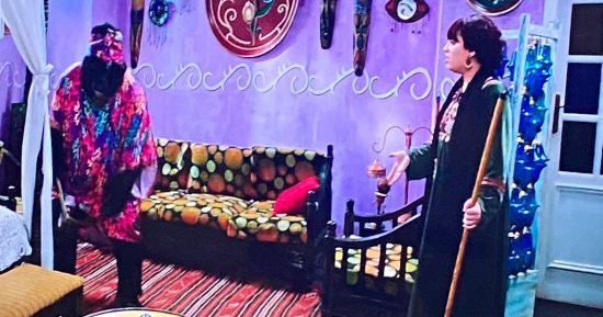 مسلسل الكبير أوى 8 الحلقة 21.. مربوحة تستخدم الغوريلا فى تنظيف الدوار