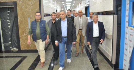 رئيس جامعة كفر الشيخ يتفقد مبنى مستشفى الطوارئ بالجامعة للوقوف على آخر المستجدات