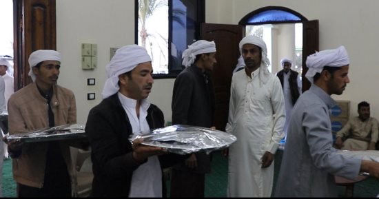 "الرحمة" وليمة رمضانية تشتهر فى زوايا ودواوين ومجالس سيناء فى أواخر رمضان