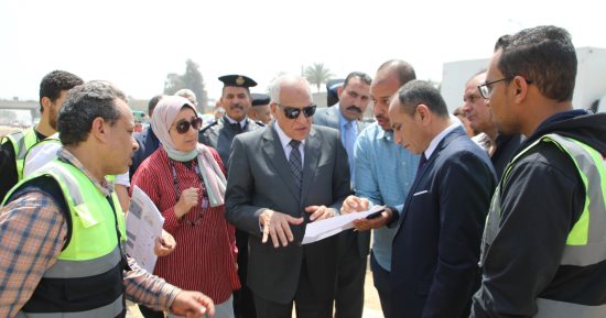 محافظ الجيزة: ممشى سياحى ومتنزهات ضمن المرحلة الثانية من تطوير محور المنصورية