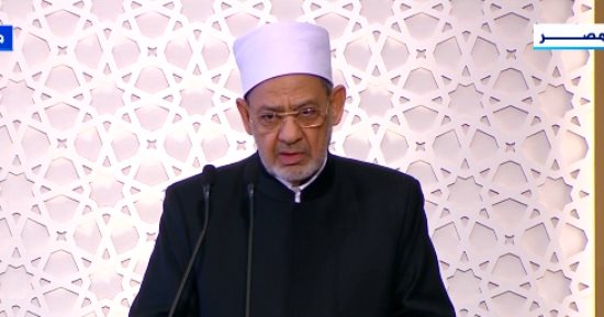 شيخ الأزهر: المؤسسات الدولية وحقوق الإنسان تقف مشلولة عن تنفيذ تعهداتها