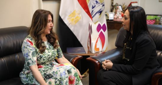 مايا مرسي تستقبل سفيرة أمريكا بالقاهرة للتعرف على جهود مصر في مجال تمكين المرأة