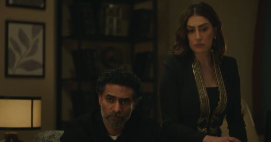مسلسل صيد العقارب الحلقة 28.. ياسين وعايدة يتحدان ويكلفان ريمون بمراقبة شريف