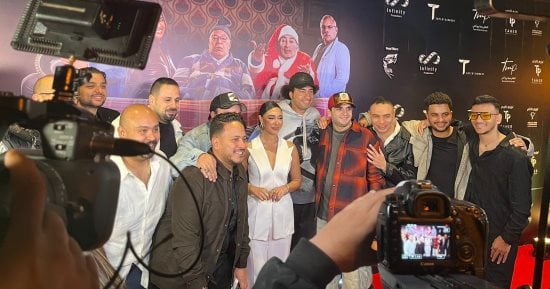نجوم مسرح مصر يساندون أبطال "عالماشي" في العرض الخاص للفيلم
